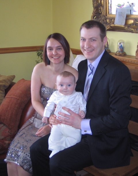 Edward in Christening outfit
