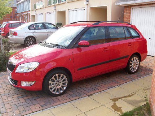 My new Skoda Fabia