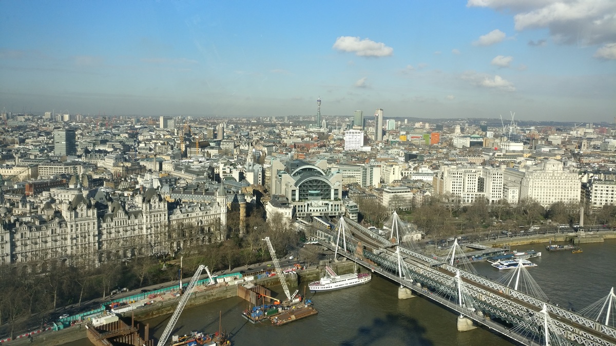 London, from the London Eye