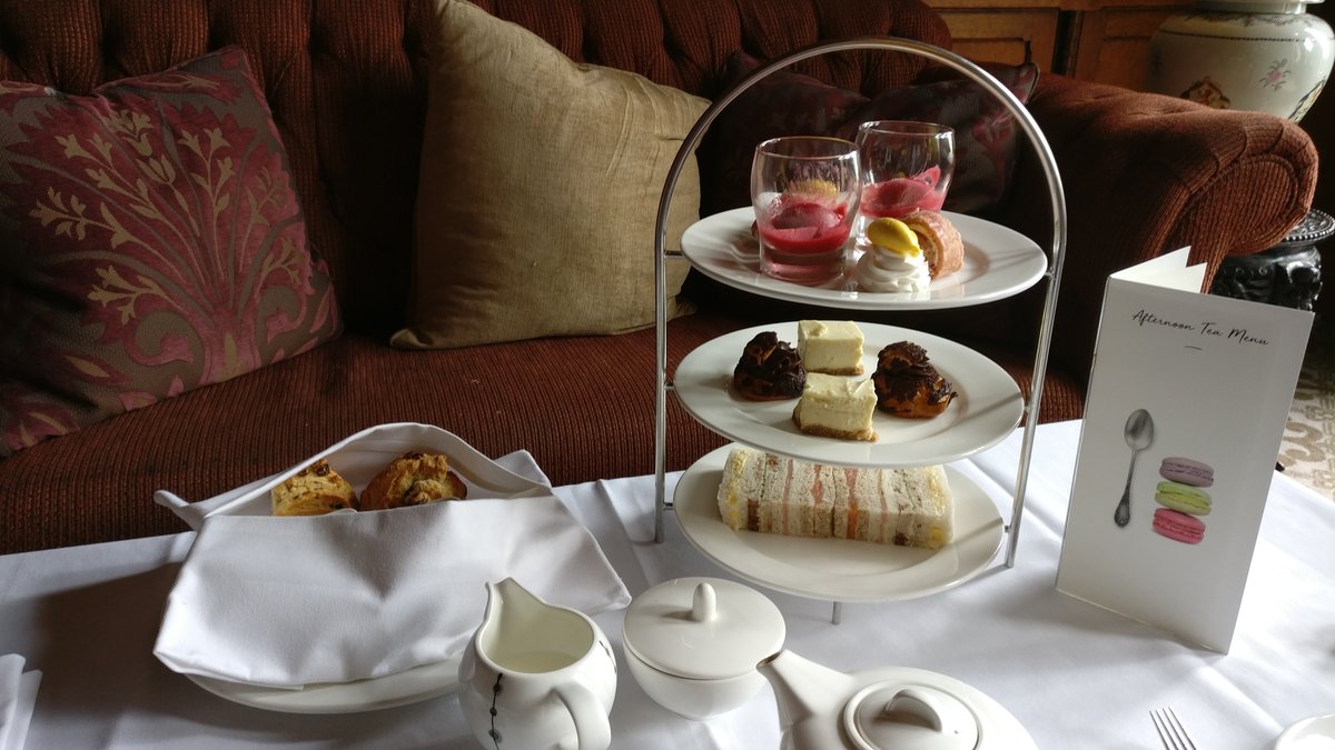 Afternoon tea at Nutfield Priory