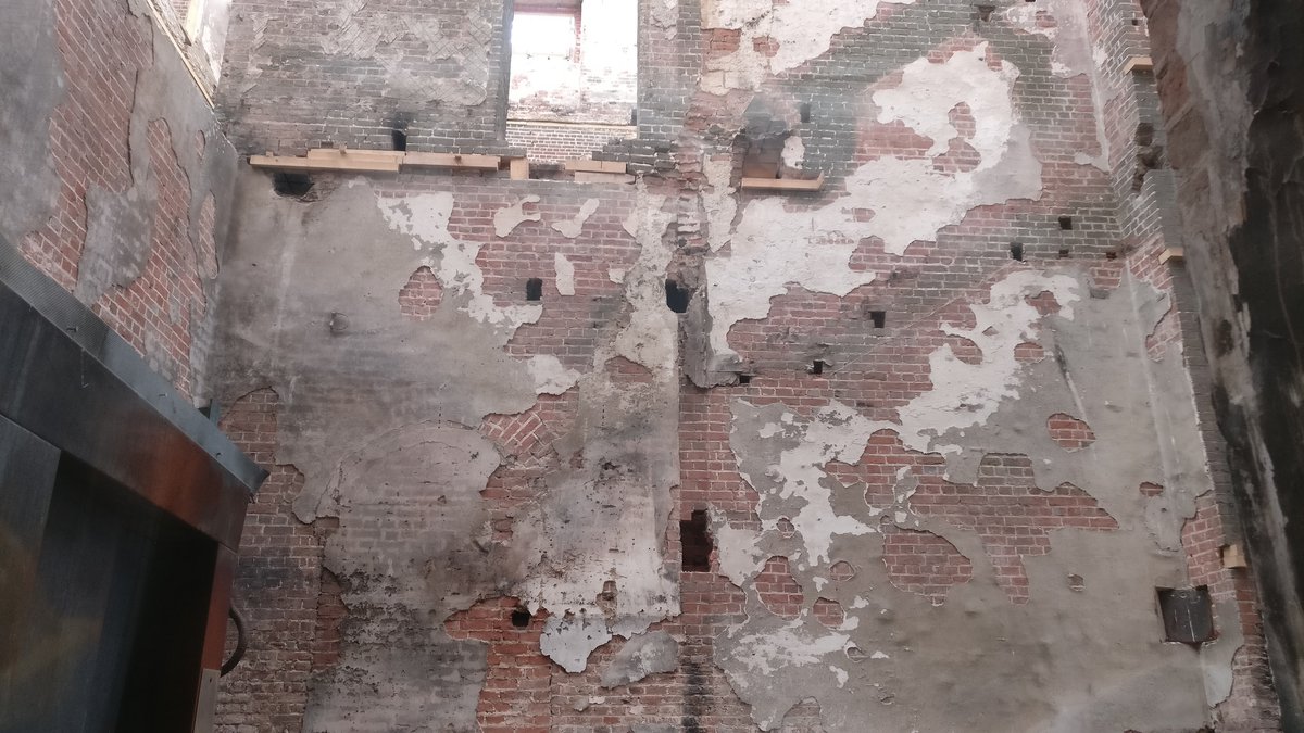 Fire damaged Clandon Park